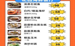 海鲜的品种有多少钱