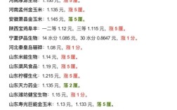 邢台今日玉米最新价格多少钱？
