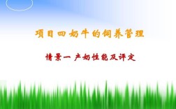 奶牛饲养管理技术ppt