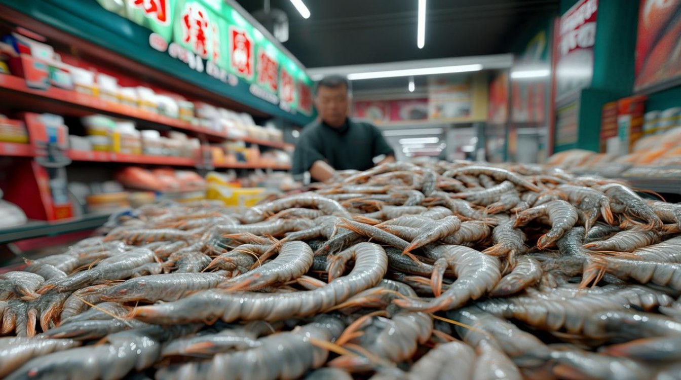 滨州市六街水产明虾，滨州市六街水产明虾店-图1