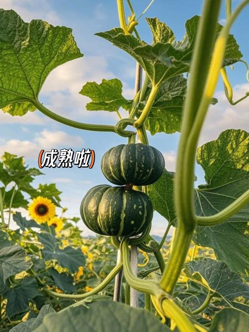 绿贝贝南瓜露天种植技术要点有哪些？-图3