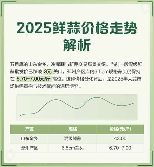 2025年全国大蒜价格会涨还是跌？-图1
