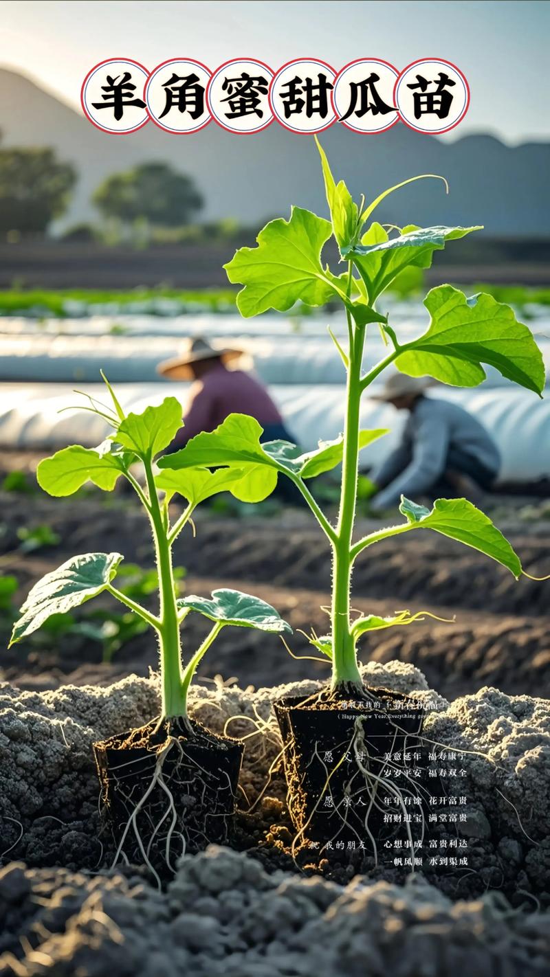 羊角蜜甜瓜最佳管理技术有哪些要点？-图3