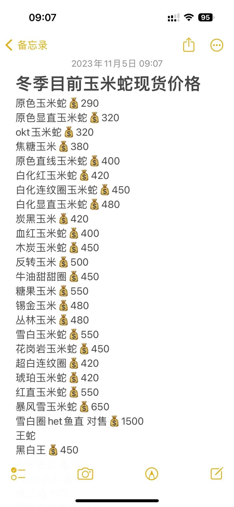 蛇的品种不同价格差异有多大?-图1 蛇的品种不同价格差异有多大?-图1