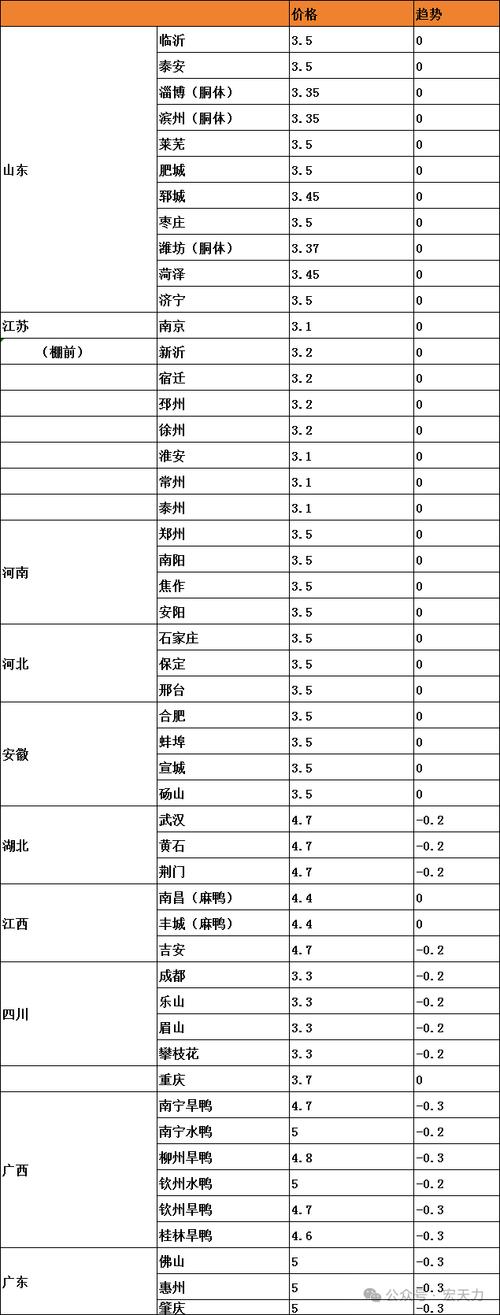 今日毛鸭价格行情如何？-图3