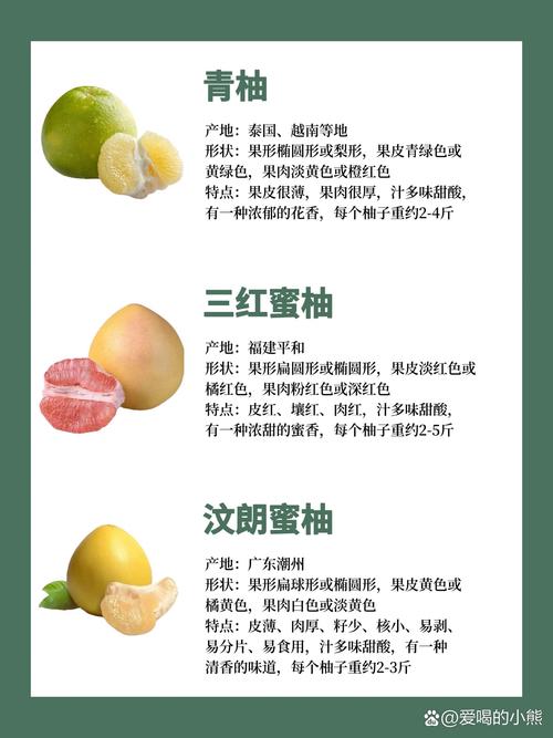 常见柚子品种有哪些？-图1