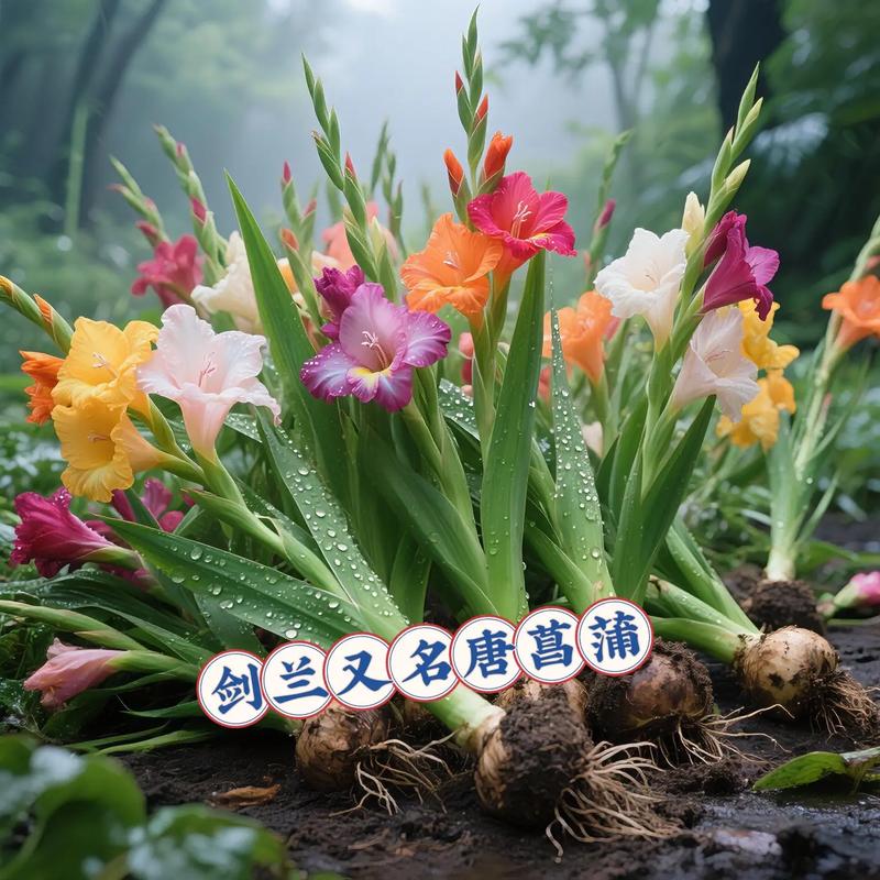 剑兰是兰花吗？还是只是名字像？-图2