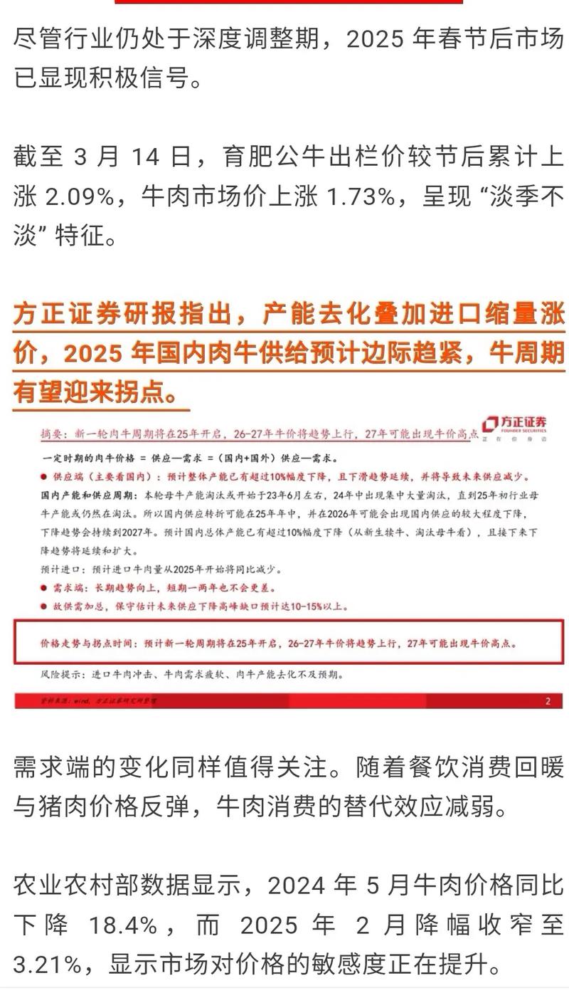 2025年河南牛价会涨还是跌？-图2