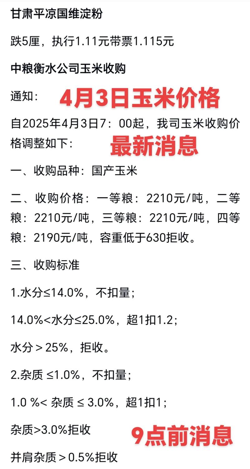 徐州新沂玉米最新价格多少钱?-图2 徐州新沂玉米最新价格多少钱?-图2