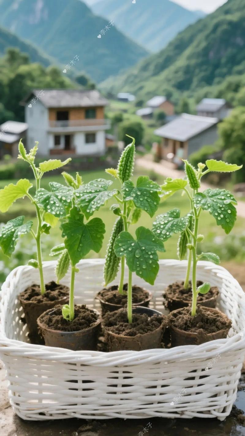 露地苦瓜育苗技术视频，育苗步骤有哪些？-图3