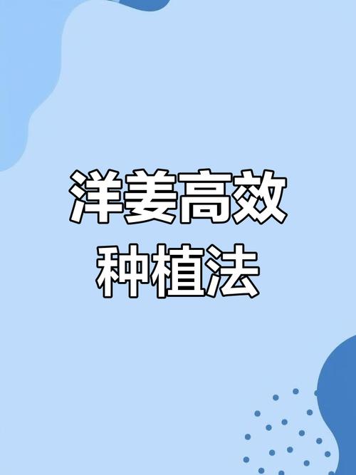 洋姜怎么种?视频教你种出好洋姜!-图1 洋姜怎么种?视频教你种出好洋姜!-图1