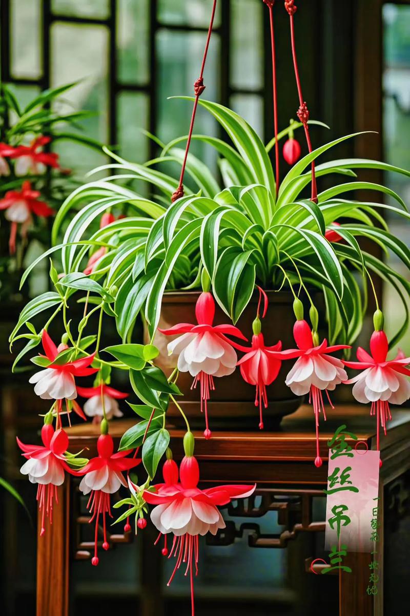 吊兰盆栽常见品种有哪些？-图1