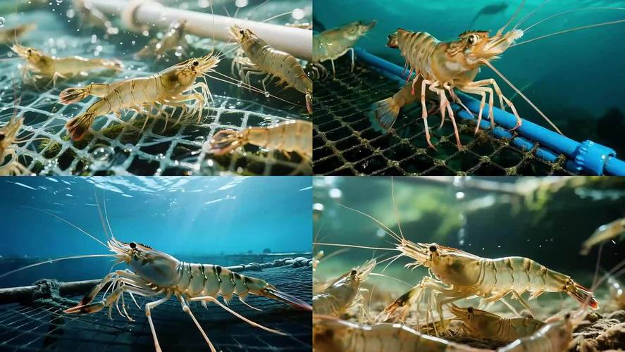 池塘对虾养殖技术视频-图1