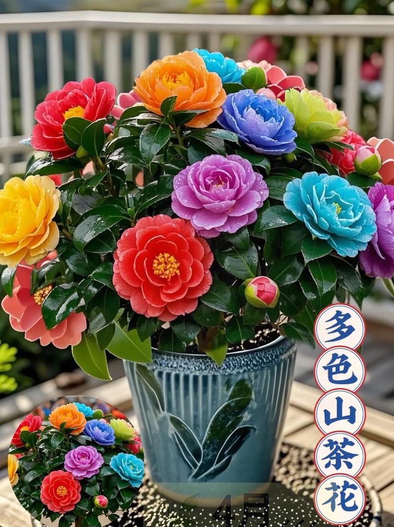 多色茶花品种有哪些？-图1