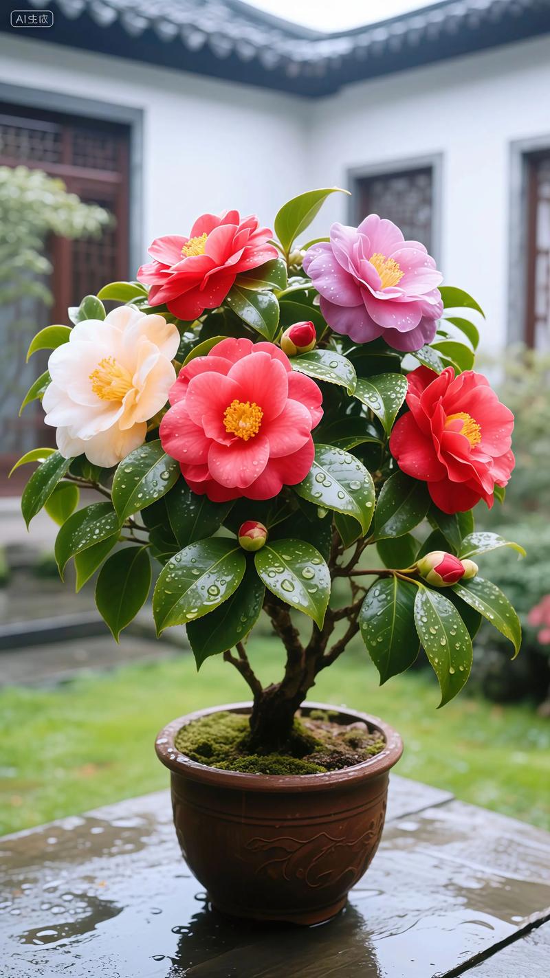 多色茶花品种有哪些？-图2