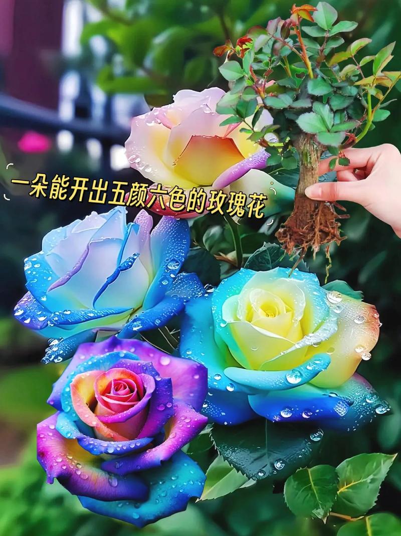 玫瑰花真有五色品种吗？-图2