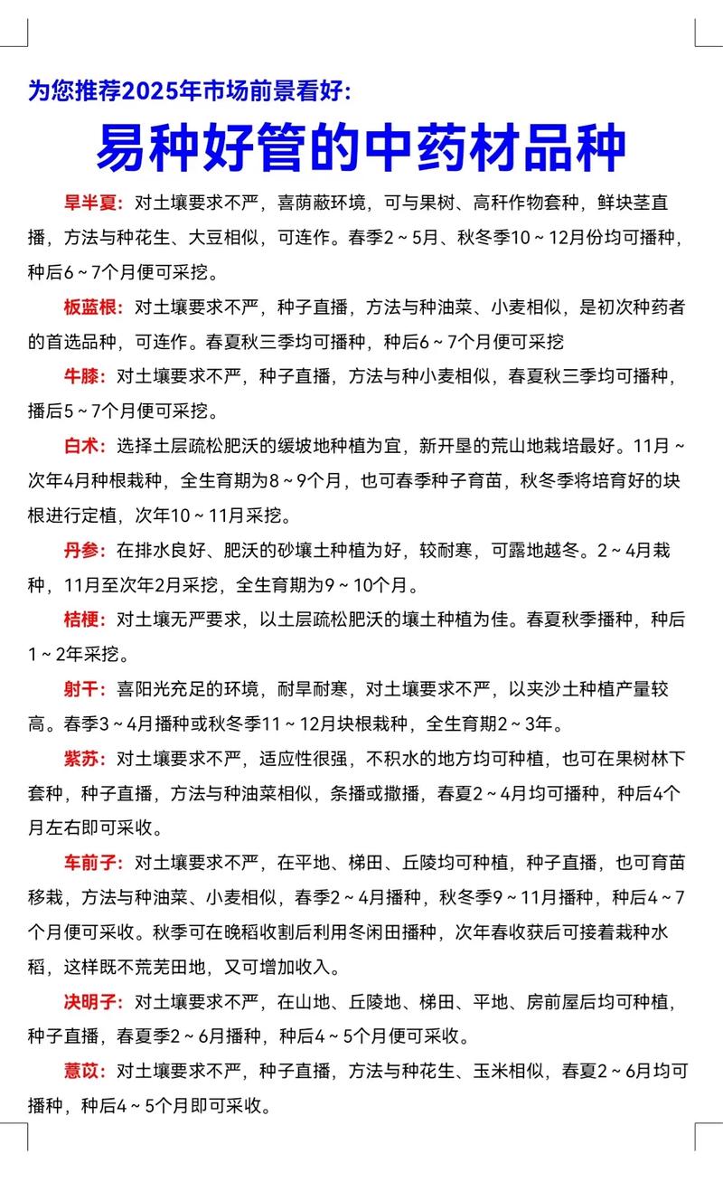 中药材种植选什么品种好？-图3