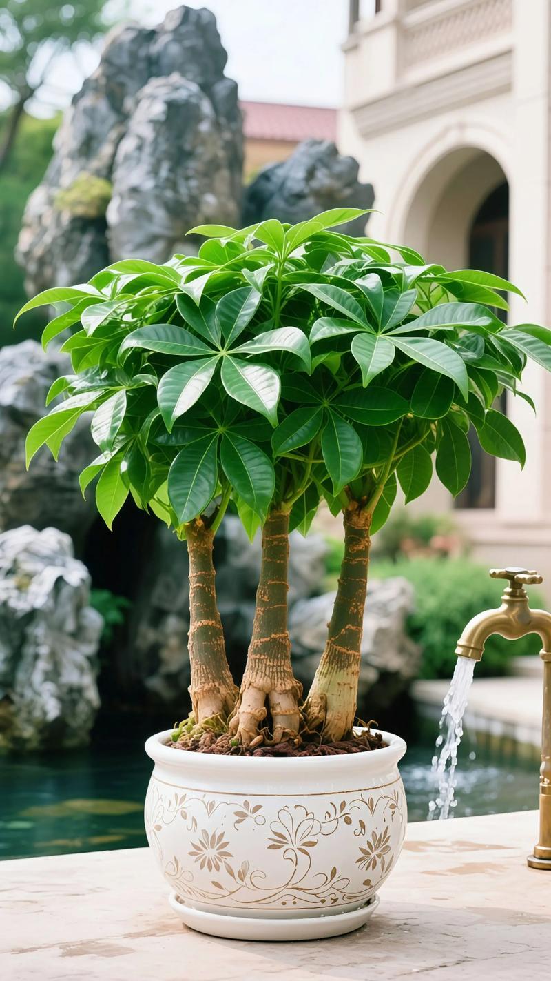 哪种发财树品种好养又旺财？-图1