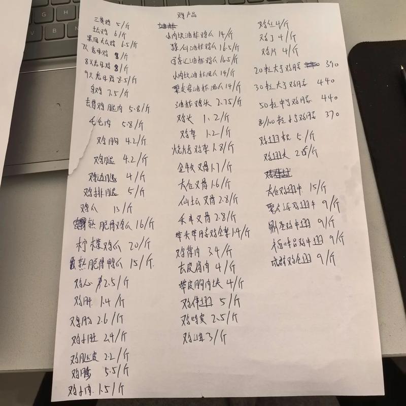 武汉家禽批发市价格表最新行情如何？-图1