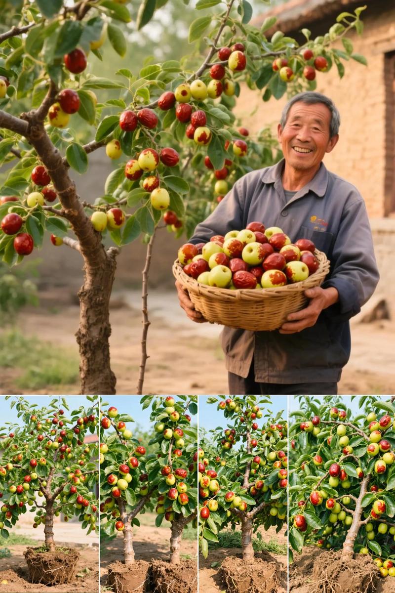 枣树矮化密植怎么种才高产？-图1